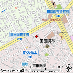 東京都大田区田園調布本町47周辺の地図