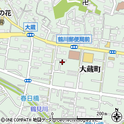 東京都町田市大蔵町473周辺の地図