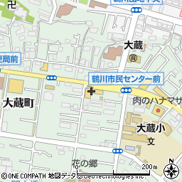 関東マツダ町田鶴川店周辺の地図