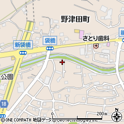 東京都町田市野津田町2631周辺の地図