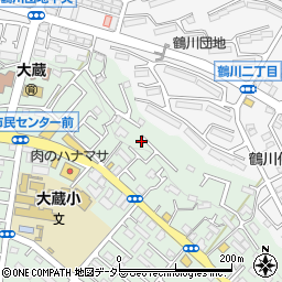 東京都町田市大蔵町2058周辺の地図