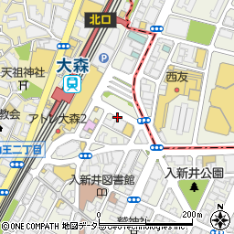大森駅前内科・内視鏡クリニック周辺の地図