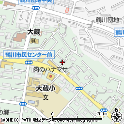 東京都町田市大蔵町2038-30周辺の地図