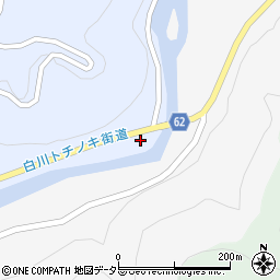 岐阜県加茂郡白川町和泉1221-2周辺の地図