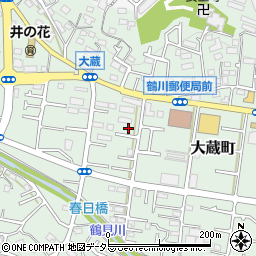 東京都町田市大蔵町480周辺の地図
