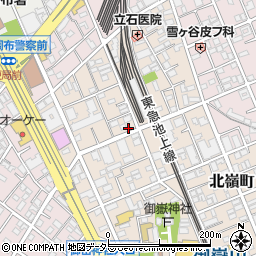 東京都大田区北嶺町周辺の地図
