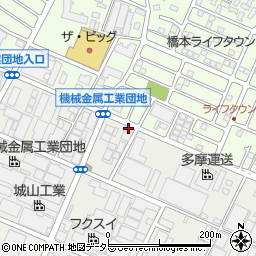田倉製作所周辺の地図