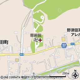 東京都町田市野津田町608周辺の地図