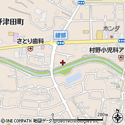 東京都町田市野津田町1024周辺の地図