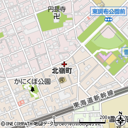 東京都大田区北嶺町20周辺の地図