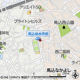 東京都大田区西馬込2丁目16-12周辺の地図