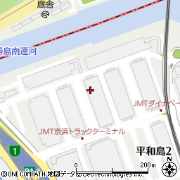 東京都大田区平和島2丁目周辺の地図