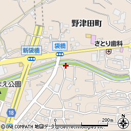 野津田町2628-1◎akippa駐車場周辺の地図