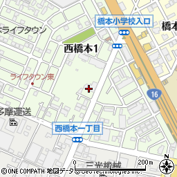 ドラゴンマンション橋本十壱番館周辺の地図