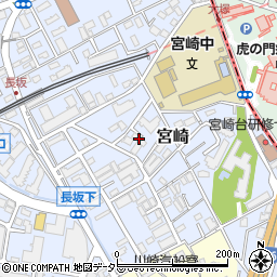ルミエール宮崎台周辺の地図