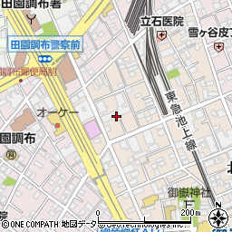 東京都大田区北嶺町44周辺の地図