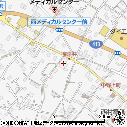 神奈川県相模原市緑区中野1322周辺の地図
