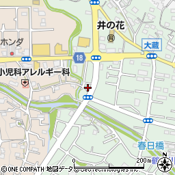 東京都町田市大蔵町544周辺の地図
