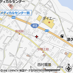 神奈川県相模原市緑区中野1349周辺の地図