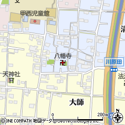 八幡寺周辺の地図