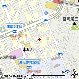 千葉県千葉市中央区末広5丁目5-1周辺の地図