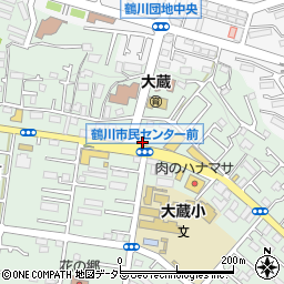 東京都町田市大蔵町815周辺の地図