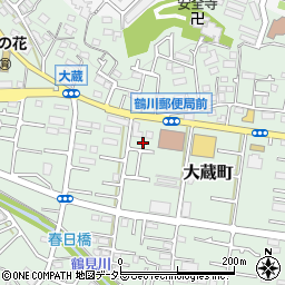 東京都町田市大蔵町474-6周辺の地図