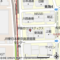 丸辰運輸倉庫株式会社周辺の地図
