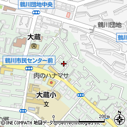 東京都町田市大蔵町2038-45周辺の地図