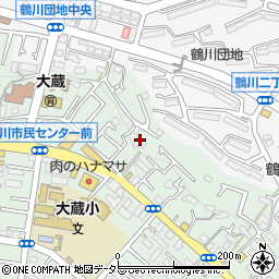 東京都町田市大蔵町2053周辺の地図