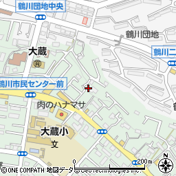 東京都町田市大蔵町2050周辺の地図