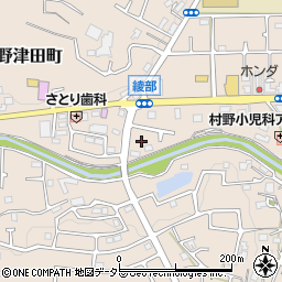 東京都町田市野津田町1022周辺の地図