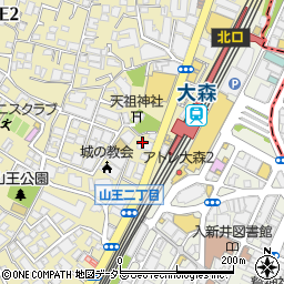 三井住友銀行大森支店 ＡＴＭ周辺の地図