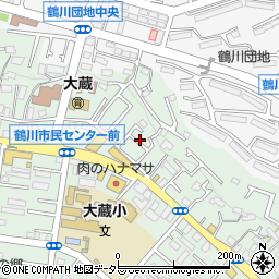 東京都町田市大蔵町2038-46周辺の地図