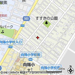 神奈川県相模原市中央区すすきの町10周辺の地図