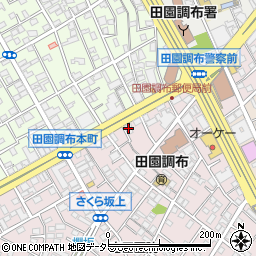 ファトーラ田園調布周辺の地図