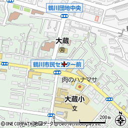 東京都町田市大蔵町800周辺の地図