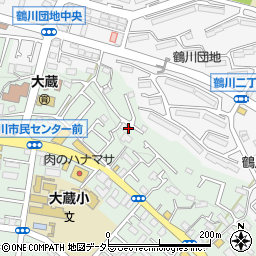 東京都町田市大蔵町2047-33周辺の地図