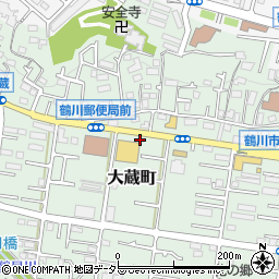 東京都町田市大蔵町445周辺の地図