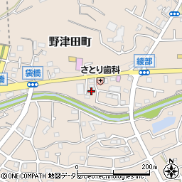 東京都町田市野津田町917周辺の地図