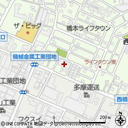 三弘紙業株式会社　相模原営業所周辺の地図
