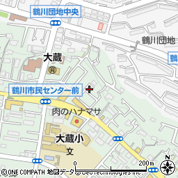 東京都町田市大蔵町2038周辺の地図