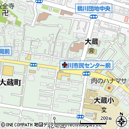 東京都町田市大蔵町947周辺の地図