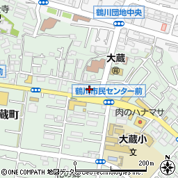 東京都町田市大蔵町941周辺の地図