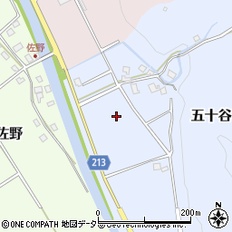 〒919-1135 福井県三方郡美浜町五十谷の地図