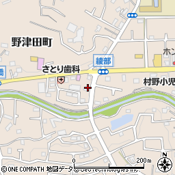 東京都町田市野津田町3746周辺の地図