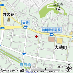 東京都町田市大蔵町478周辺の地図