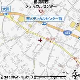 神奈川県相模原市緑区中野1325周辺の地図