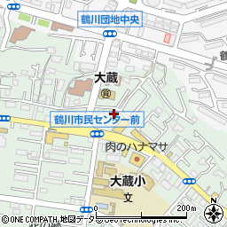 東京都町田市大蔵町804周辺の地図