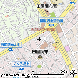 東京都大田区田園調布本町49周辺の地図